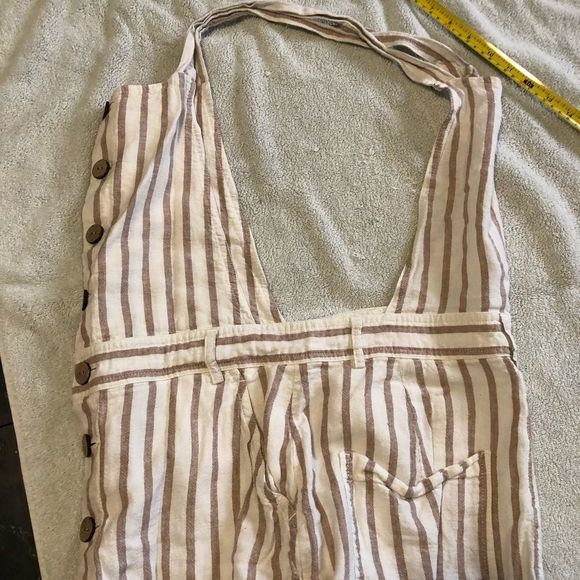 Garage bib dress button down size M - Picture 8 of 9